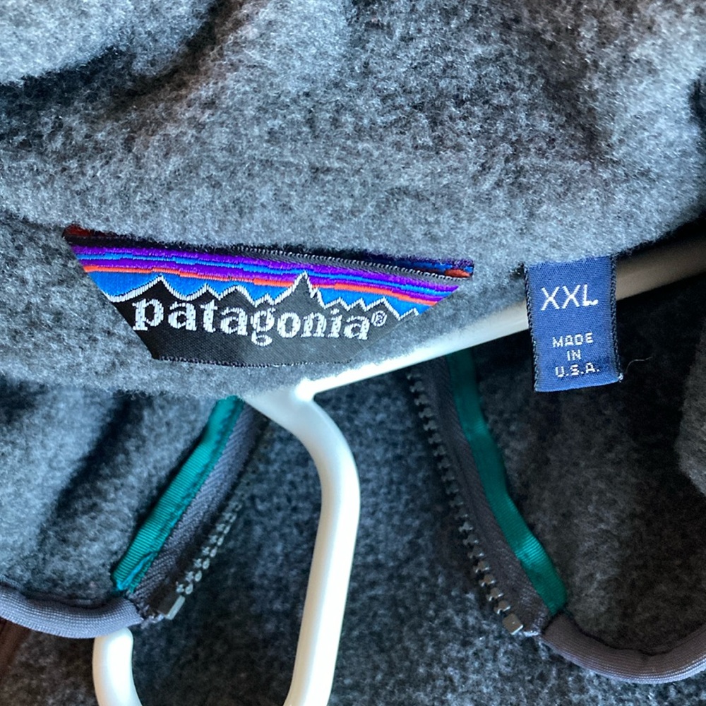 PATAGONIA Vintage Synchilla Fleece Full Zip Jacket - Picture 14 of 16